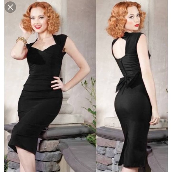 Stop Staring Dresses & Skirts - Stop Staring Wiggle Pinup Dress